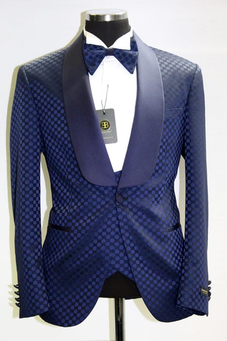 Royal Blue Shawl Lapel Groom Tuxedo – EUROBOUTIQUE RX