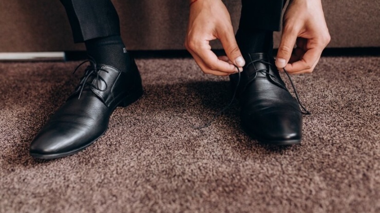 Feel the Craft, Wear the Legacy: Shop Black Leather Shoes at EuroBoutique Rx