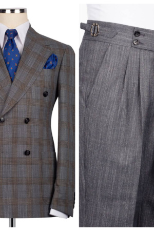 Classic Grey Tailoring with a Refined Finish