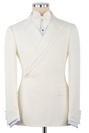 Ivory Shawl Lapel Tuxedo