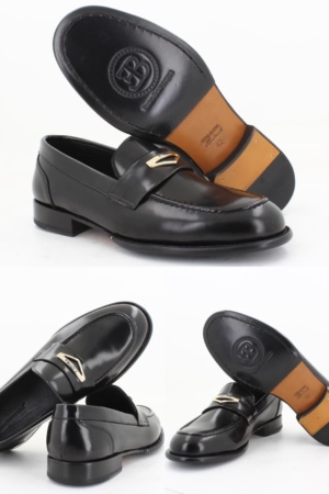Signature Black Loafer